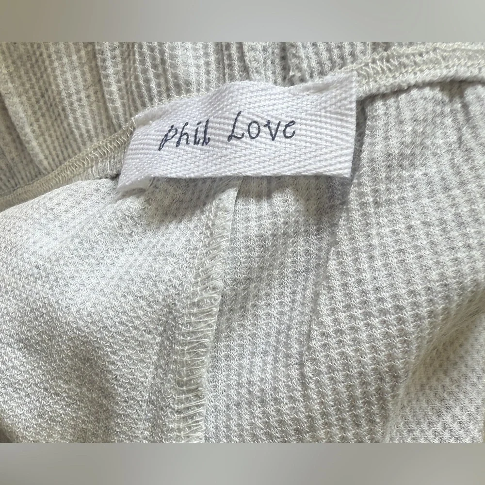 Phil Love Heather Grey Western Lounge Set Size L NWT - Picture 9 of 9